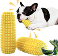 Dog Chew Toys for Aggressive Chewers,Corn Interactive Squeaky Dog Toys for Puppy Medium Breed,Tough Rubber Dental Chew Dog Toys